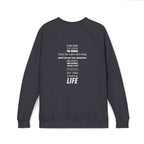 The Foundation — John 3:16 — Raglan Crewneck