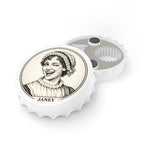 Crack One with Janey -- Magnetic Bottle Opener — The Author's Tavern