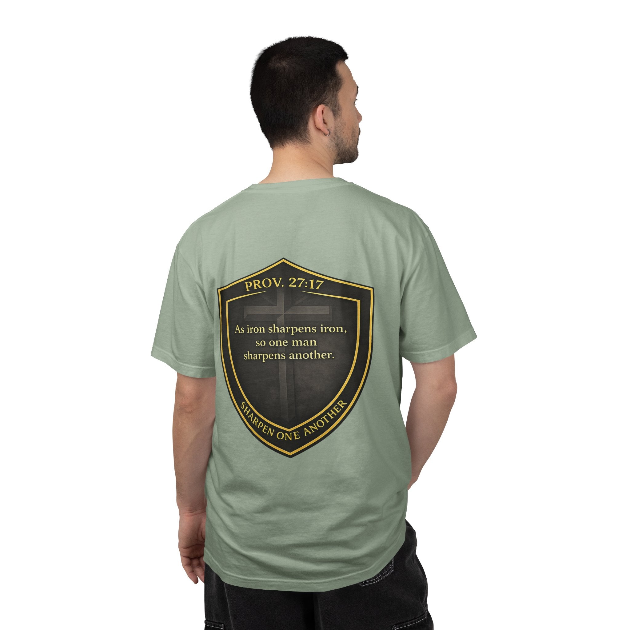 The Foundation — Proverbs 27:17 — In Plain Clothes Tee