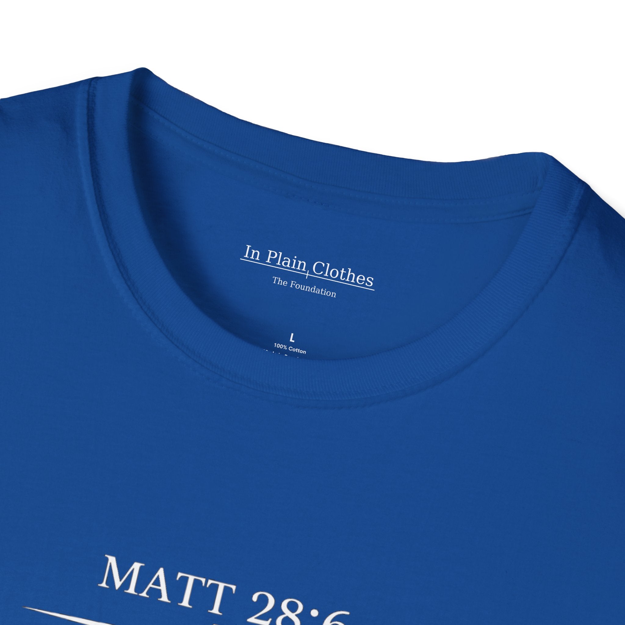 The Foundation — Matthew 28:6 — “The Promise” Tee