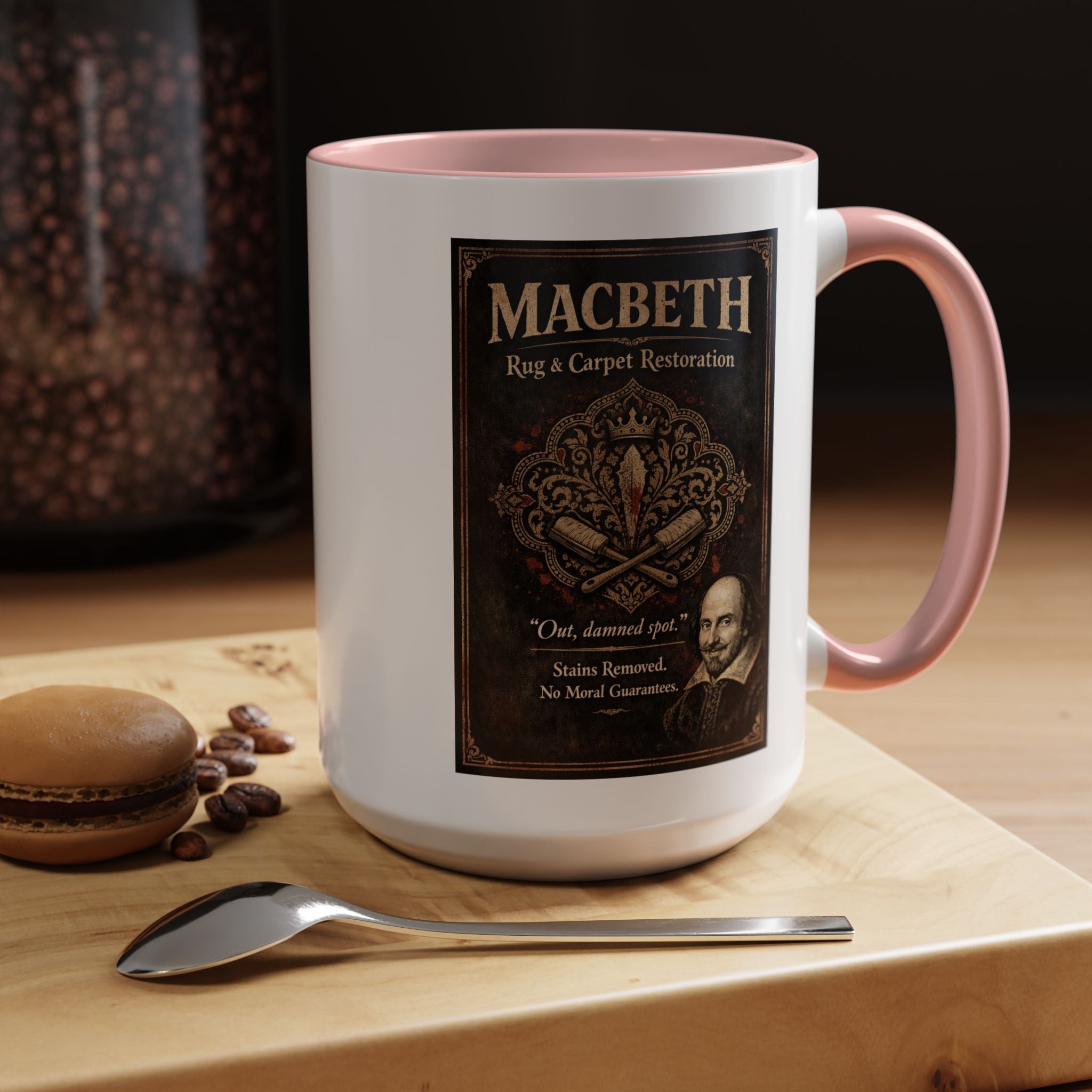Macbeth Rug & Carpet Restoration Mug
