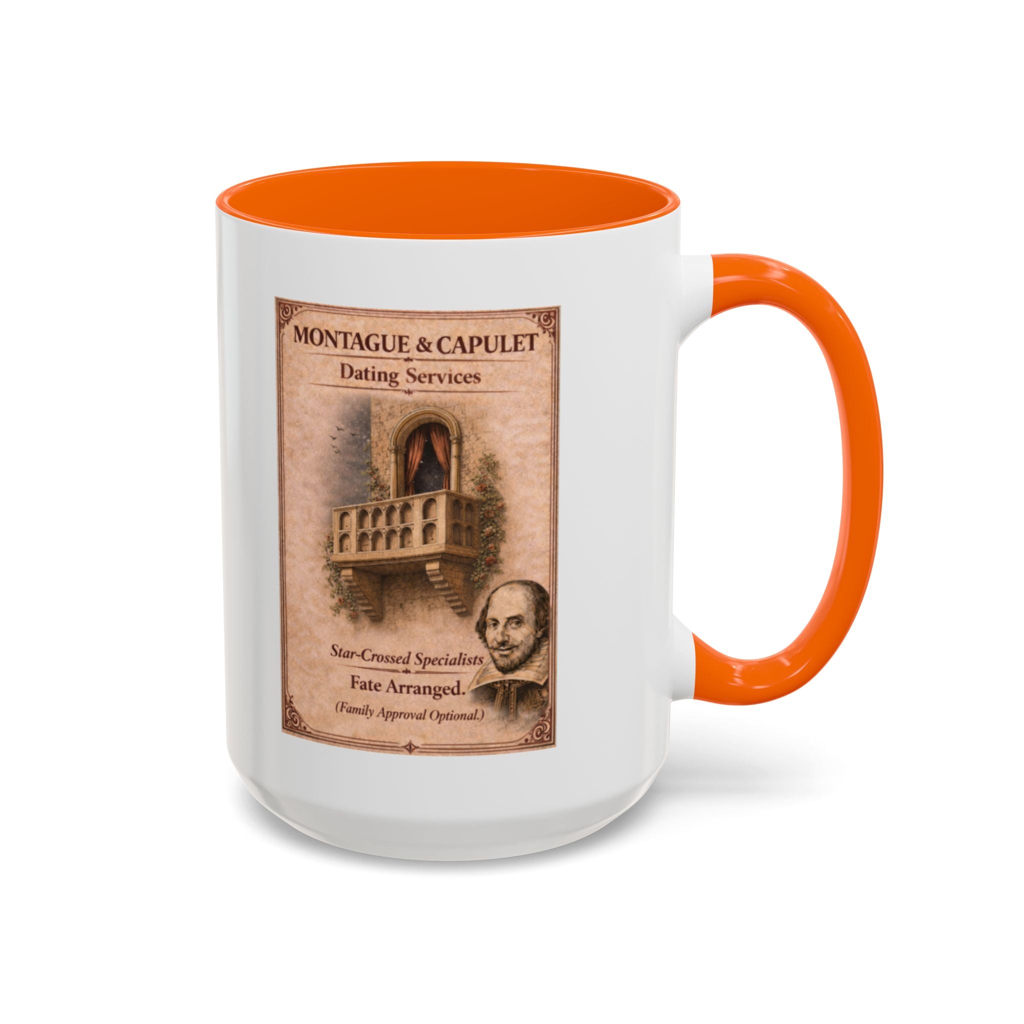 Montague & Capulet Dating Services Mug