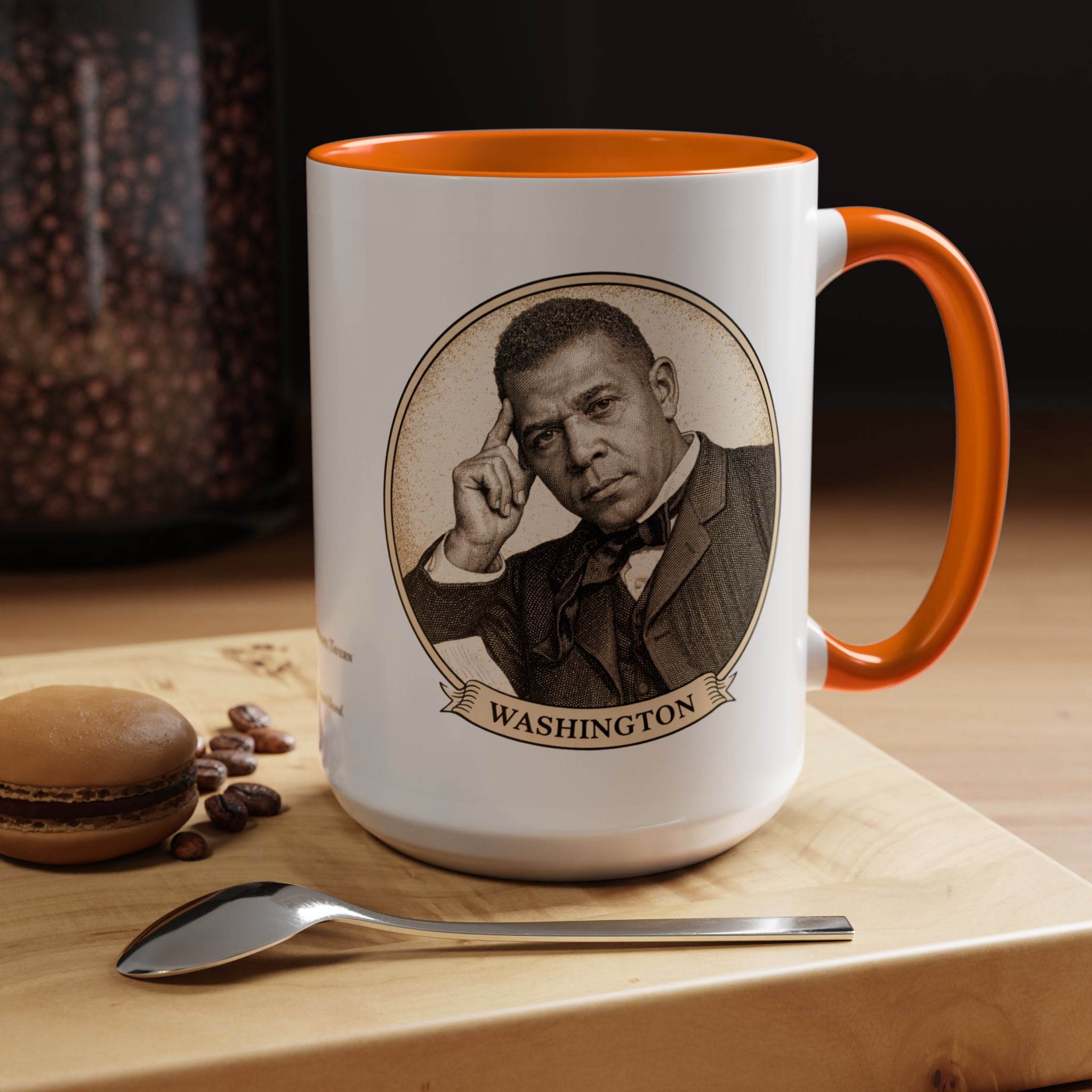 Washington -- The Thinker & Booker -- Ceramic Mug