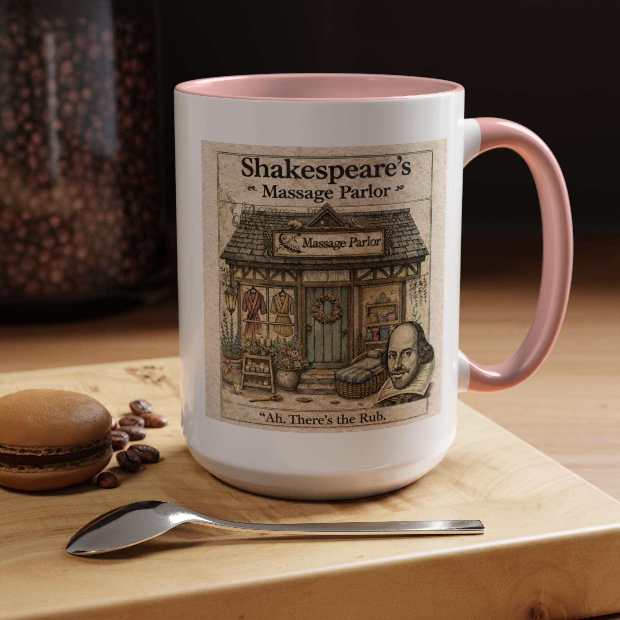 Shakespeare's Massage Parlor Mug