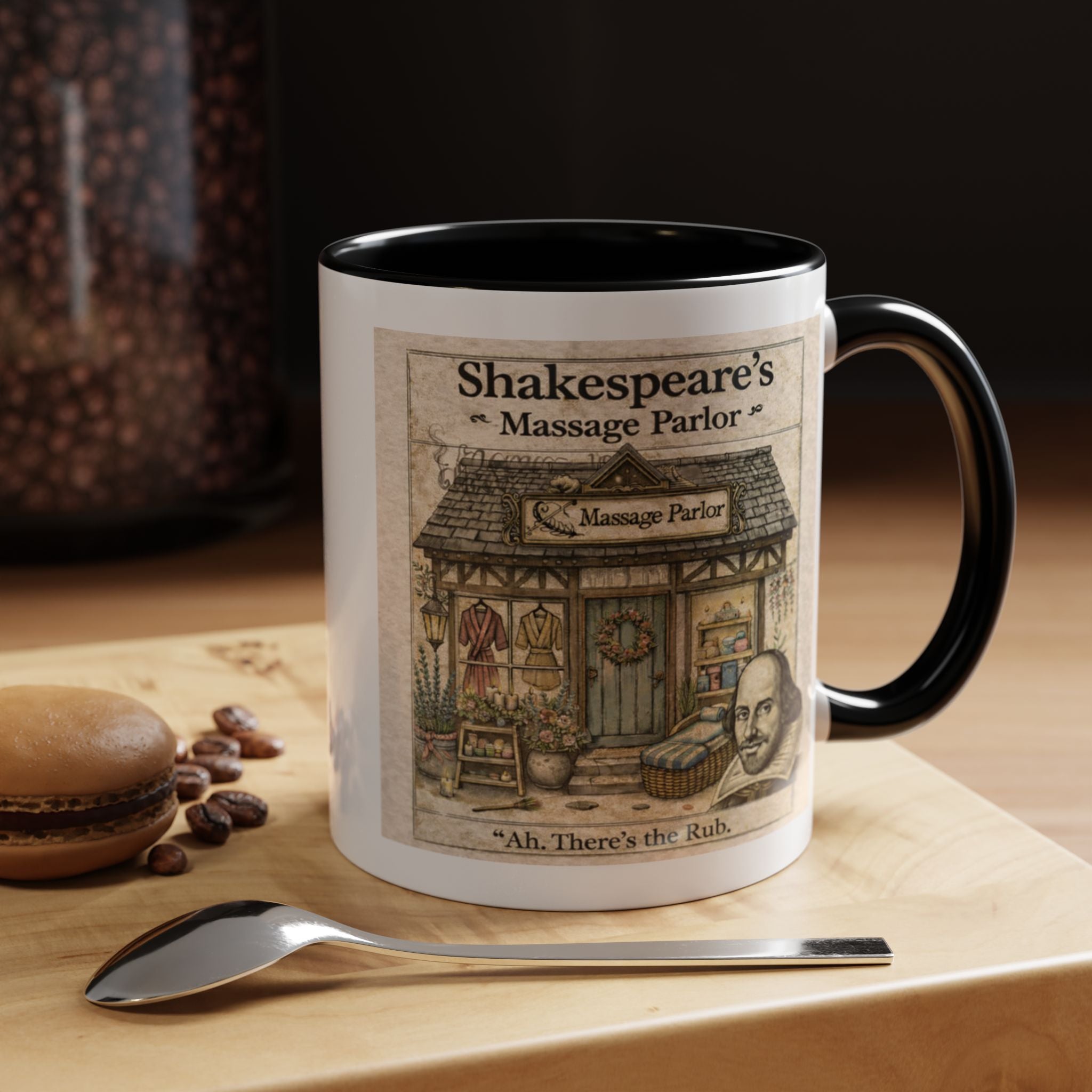Shakespeare's Massage Parlor Mug