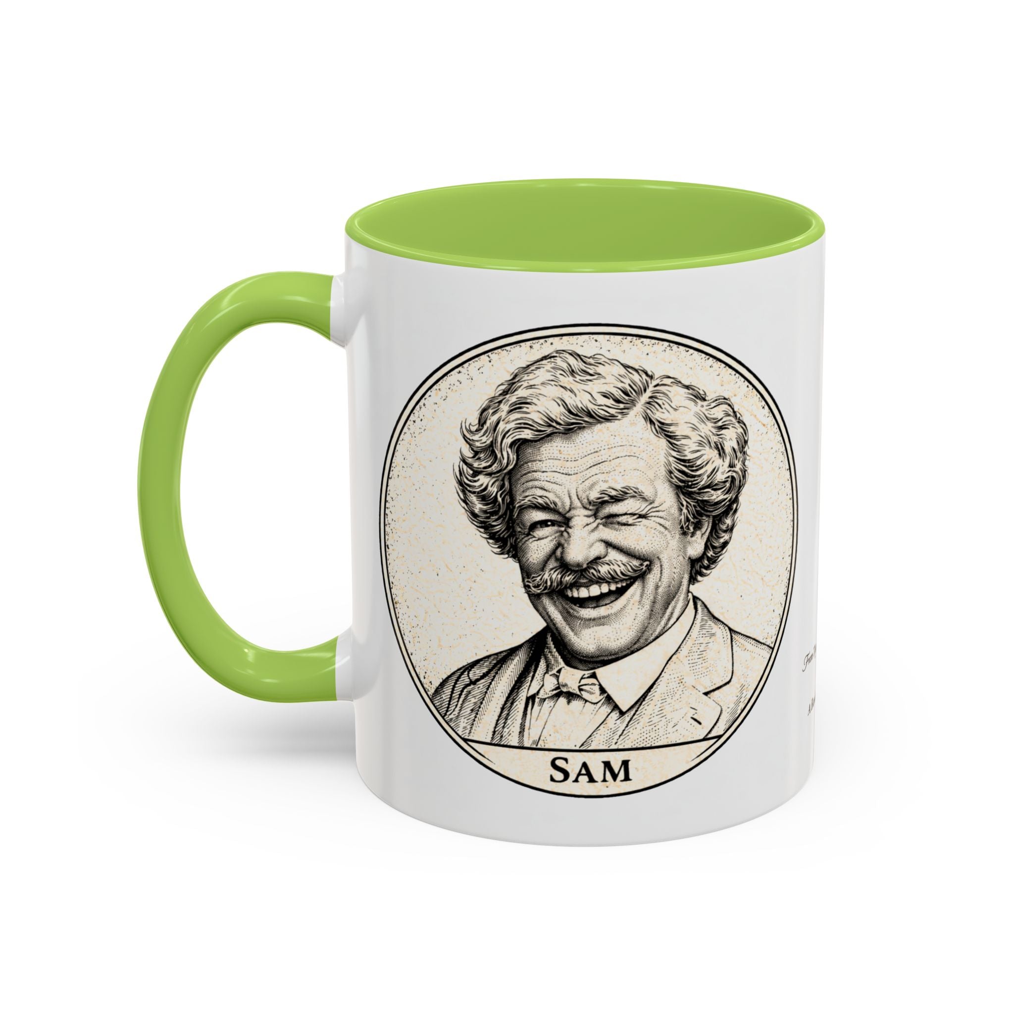 Twain--The Gentleman & Sam -- Ceramic Mug
