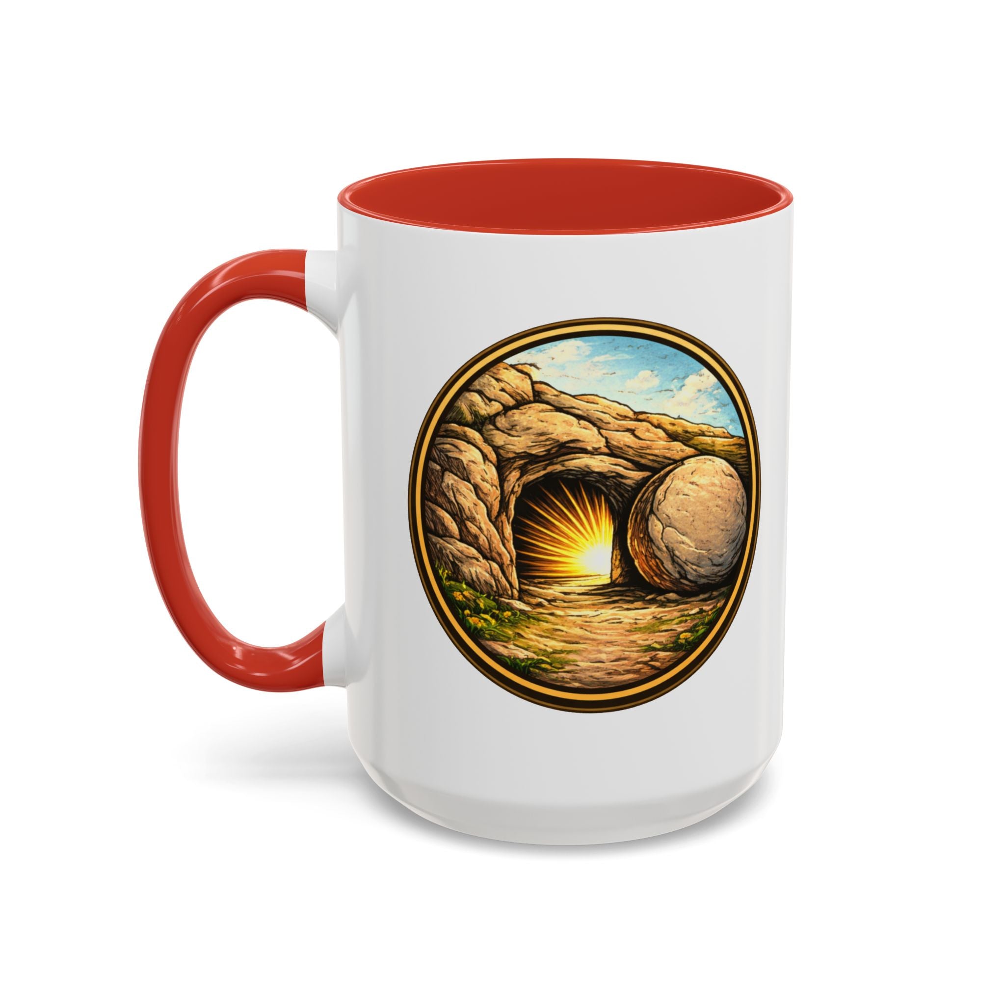 Matthew 28:6 Coffee Mug — The Foundation Collection (15 oz)