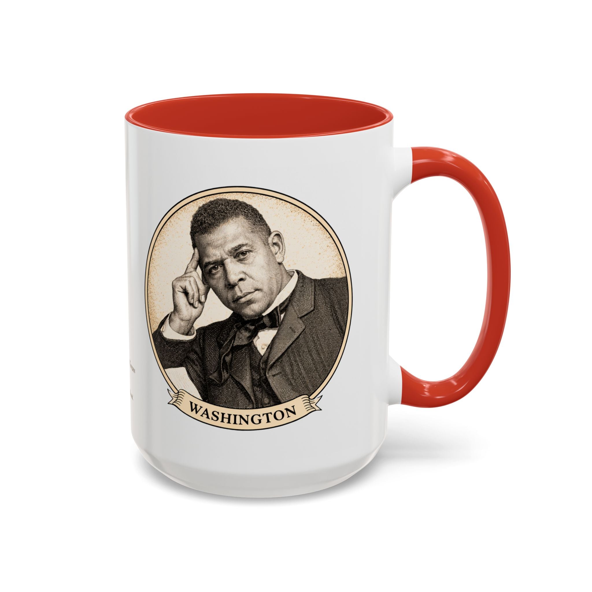 Washington -- The Thinker & Booker -- Ceramic Mug