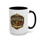 Contessa Craft Room Coffee Mug — "Craft Room Contessa: Mistress of Materials" Accent Mug
