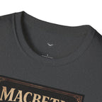 Macbeth Rug & Carpet Restoration T-Shirt — Vintage Literary Humor Tee