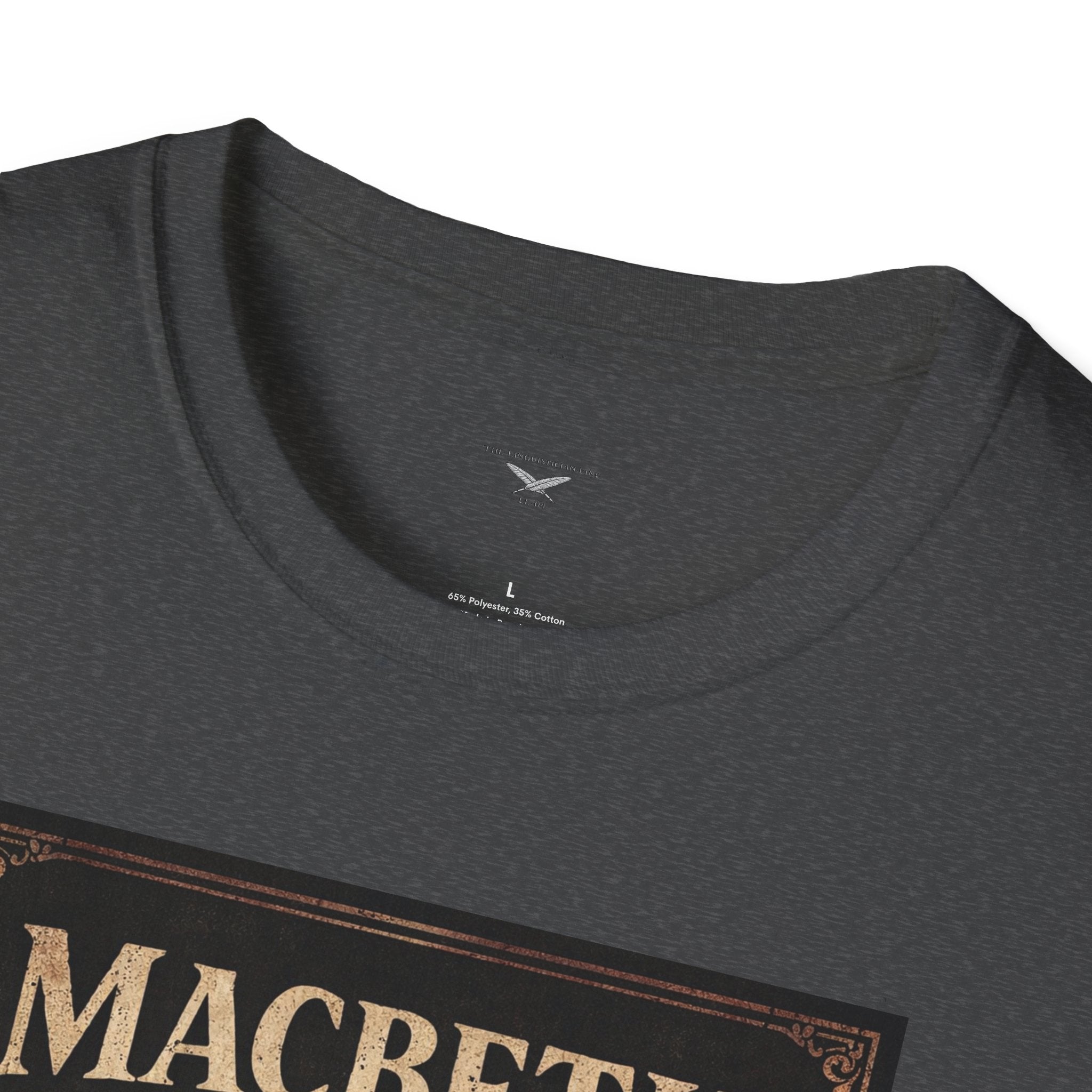 Macbeth Rug & Carpet Restoration T-Shirt — Vintage Literary Humor Tee