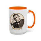 Washington -- The Thinker & Booker -- Ceramic Mug