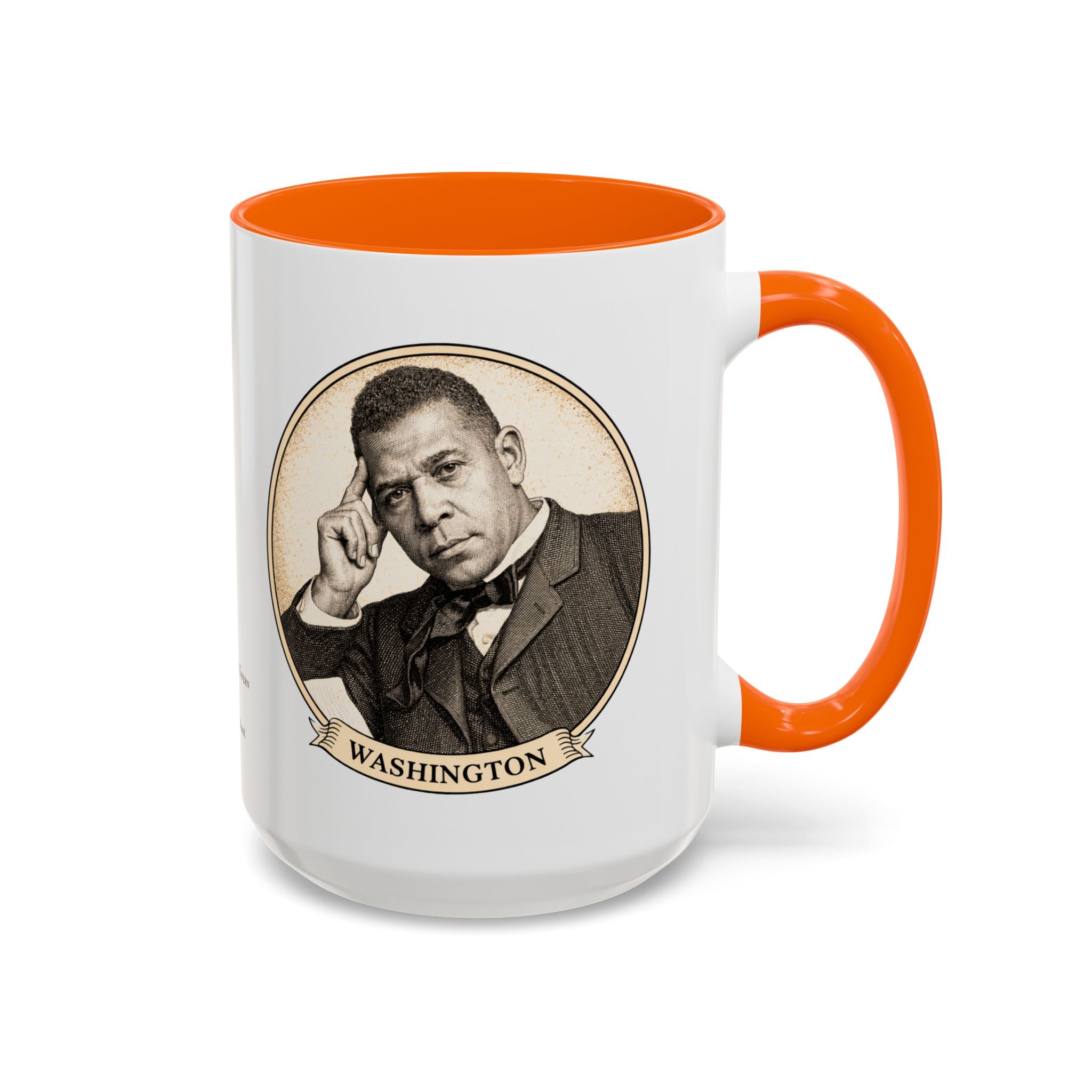 Washington -- The Thinker & Booker -- Ceramic Mug
