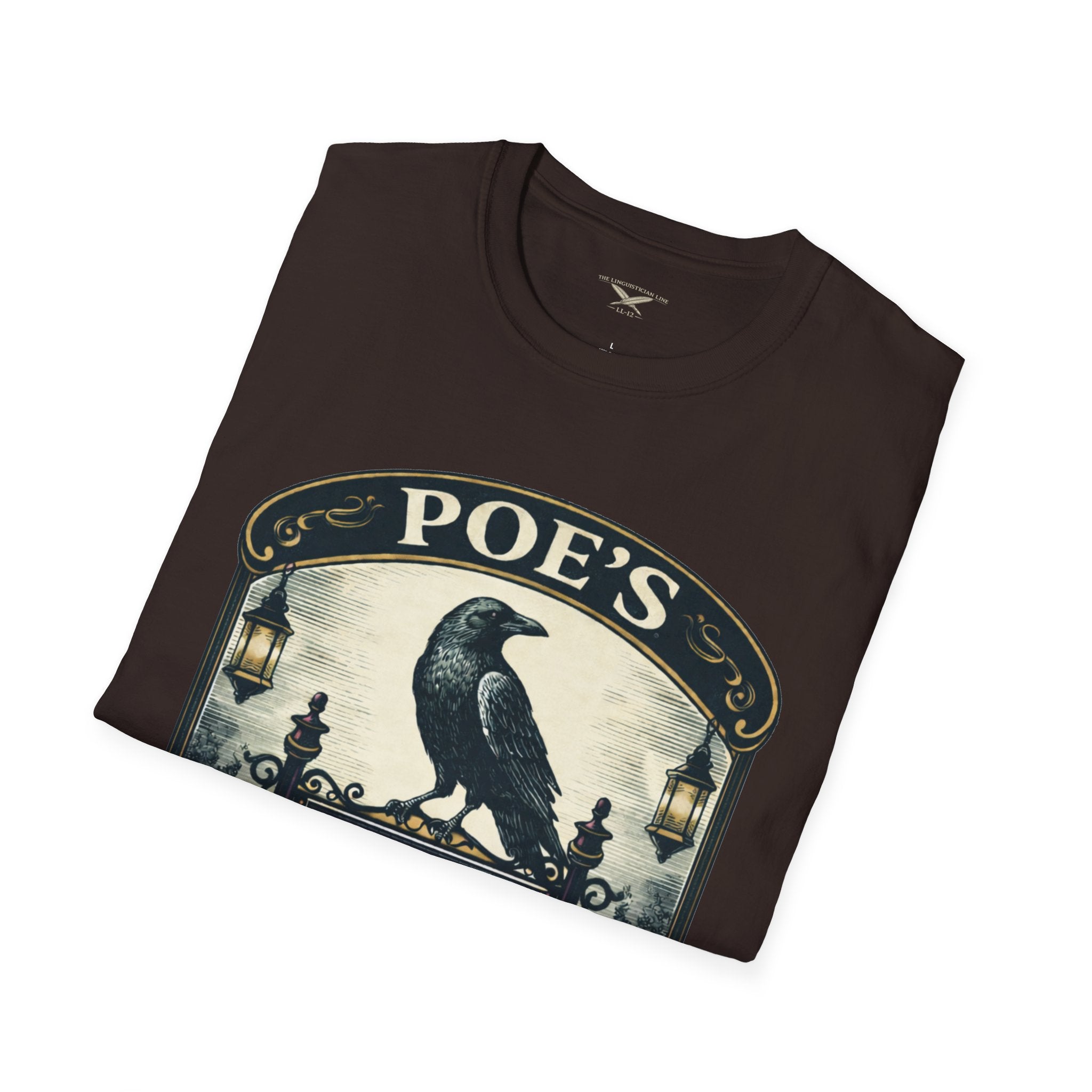 Poe’s Bird Sanctuary T-Shirt – Vintage Literary Humor Tee
