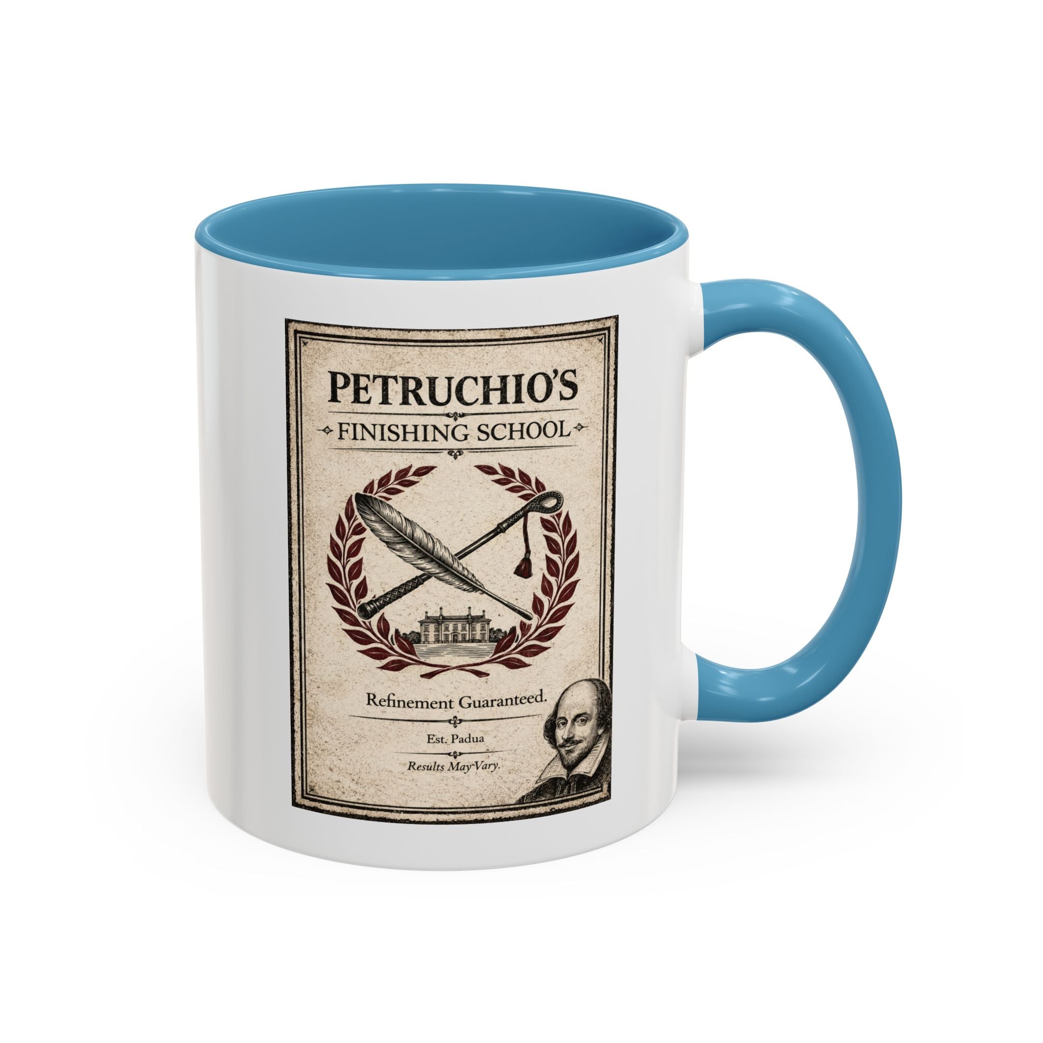 Petruchio's Finishing School Mug