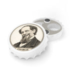 Crack One with Charlie -- Magnetic Bottle Opener — The Author's Tavern