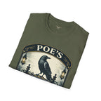 Poe’s Bird Sanctuary T-Shirt – Vintage Literary Humor Tee
