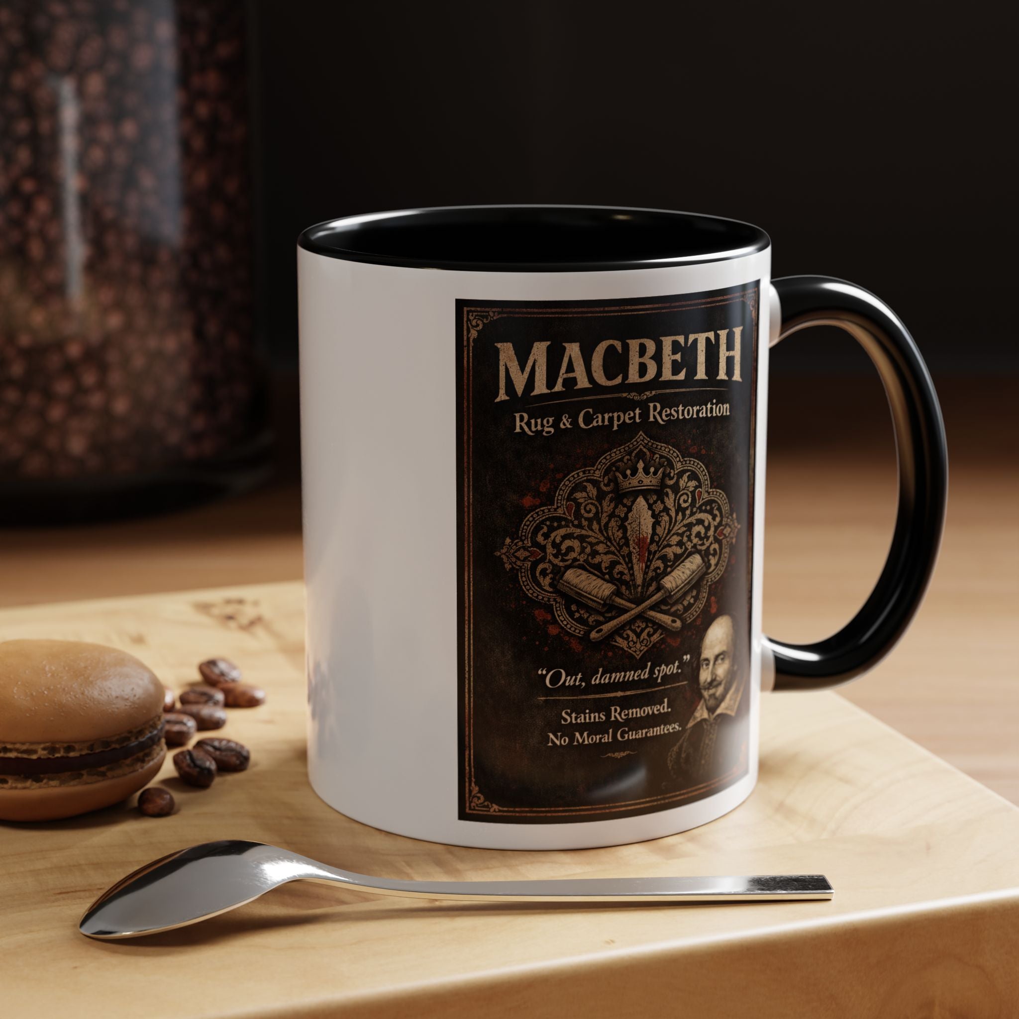 Macbeth Rug & Carpet Restoration Mug