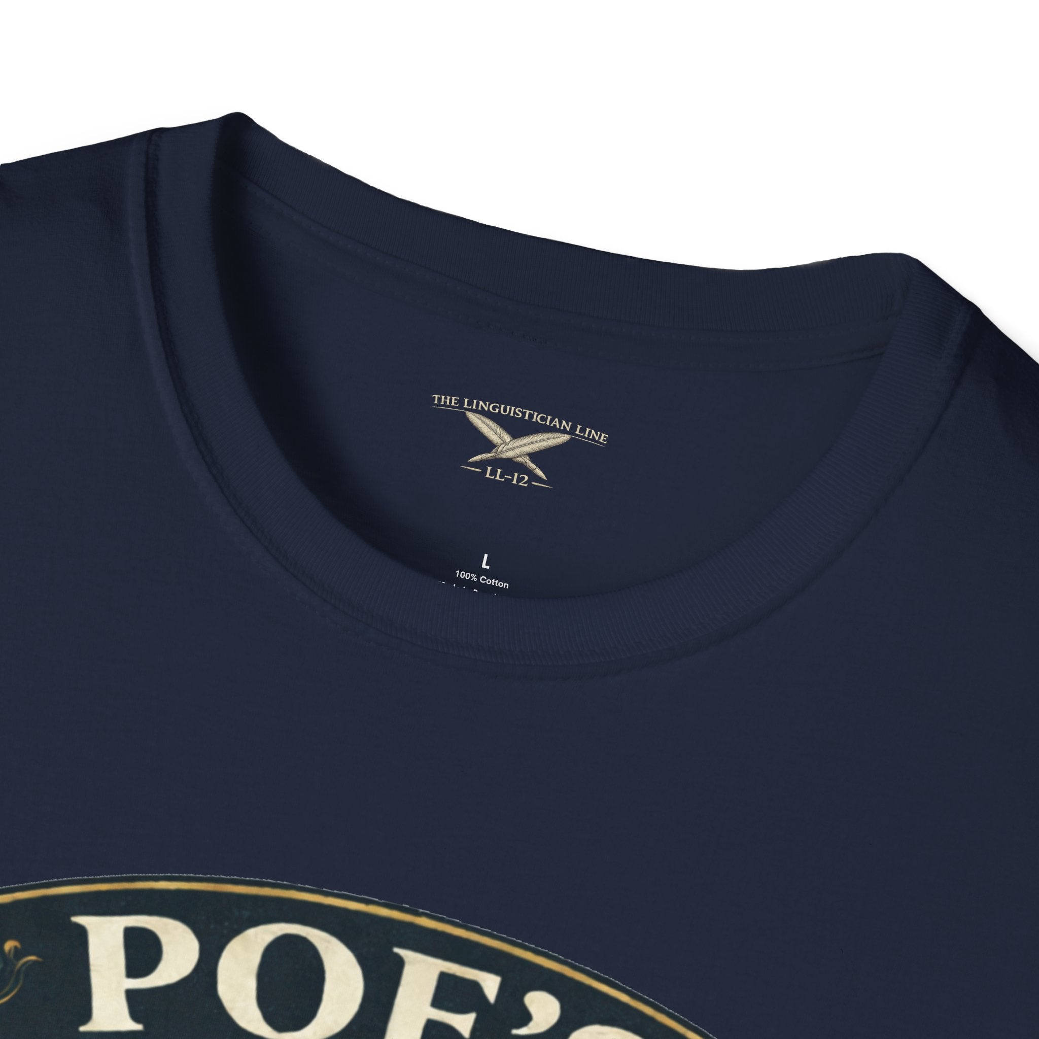 Poe’s Bird Sanctuary T-Shirt – Vintage Literary Humor Tee