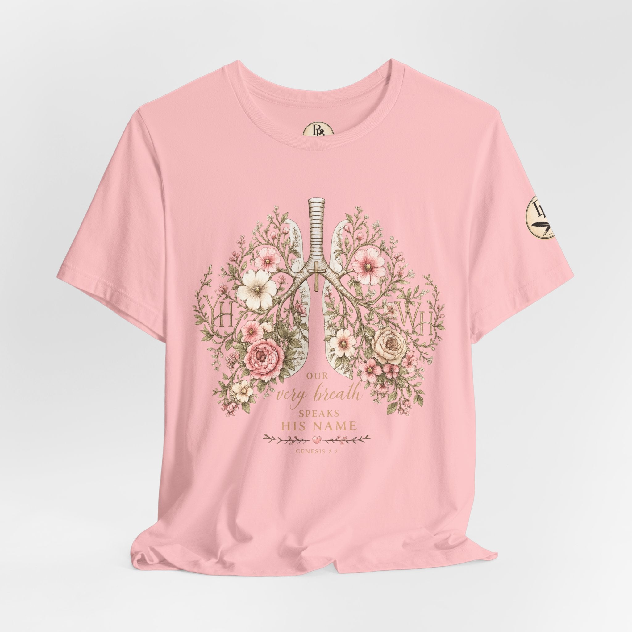 Every Breath Speaks His Name -- Genesis 2:7 (Botanical Lung Design)