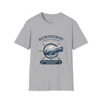 Hemingway Fishing Charters Tee – Vintage Literary Humor Tee