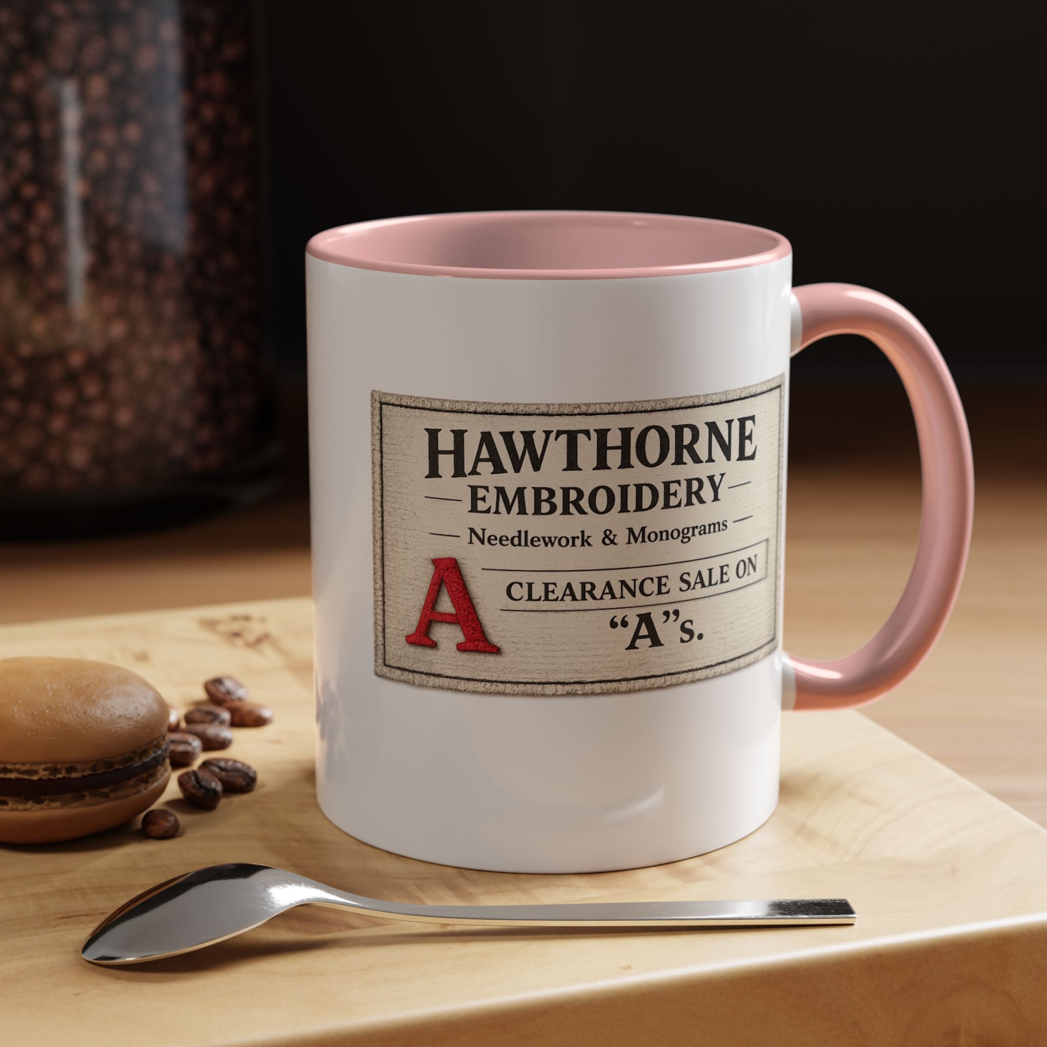 Hawthorne Embroidery Mug