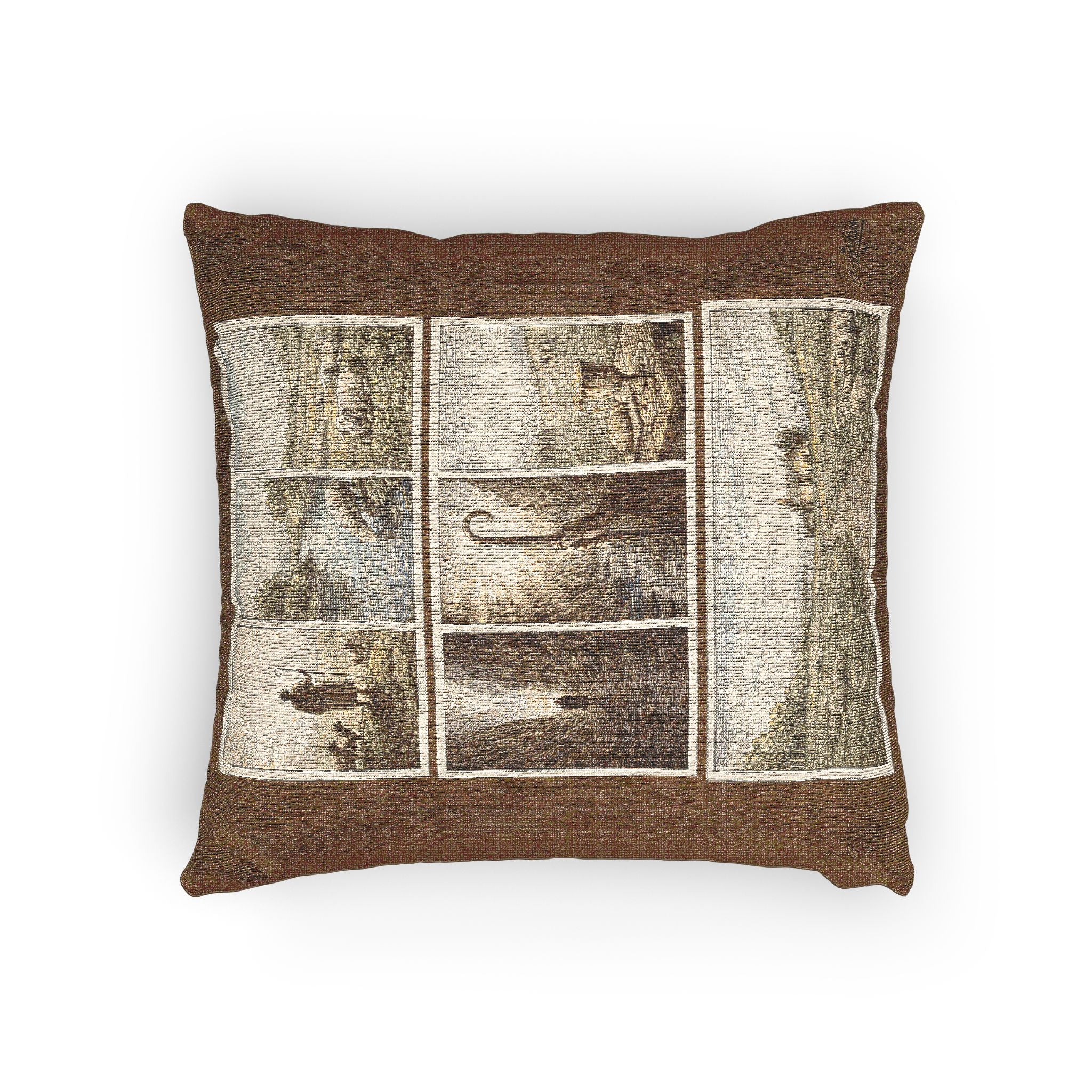 Beside Still Waters — Psalm 23 Tapestry Pillow