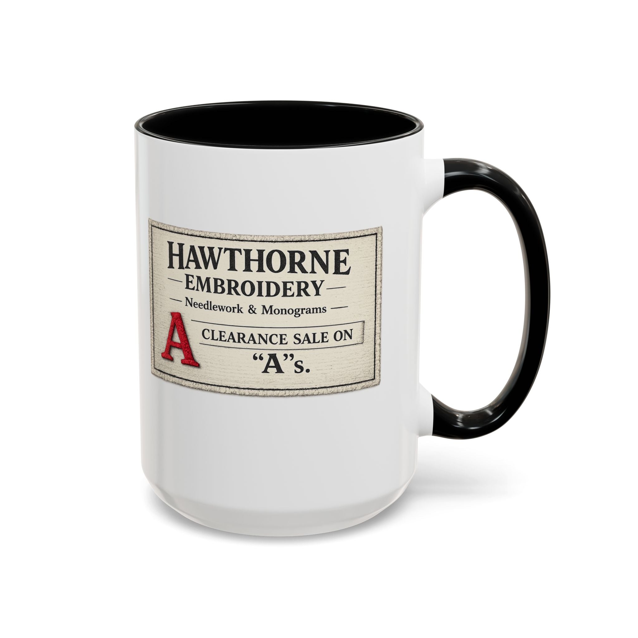 Hawthorne Embroidery Mug