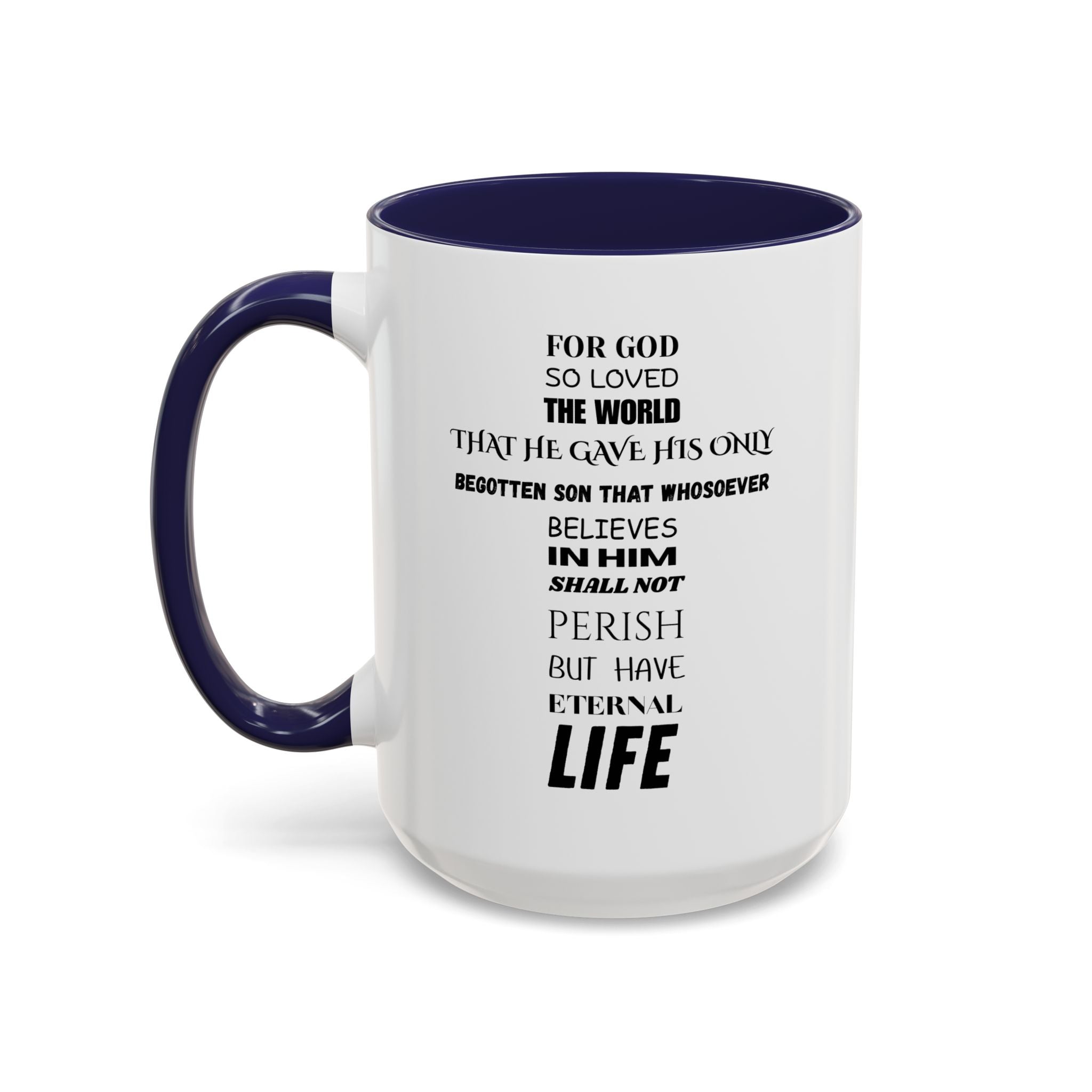 John 3:16 Coffee Mug — The Foundation Collection (15oz)