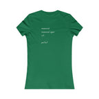 Lady of the Quilt Women's Tee – "Measured, Cut, Perfect" Quilting Shirt