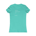 Lady of the Quilt Women's Tee – "Measured, Cut, Perfect" Quilting Shirt