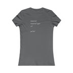 Lady of the Quilt Women's Tee – "Measured, Cut, Perfect" Quilting Shirt