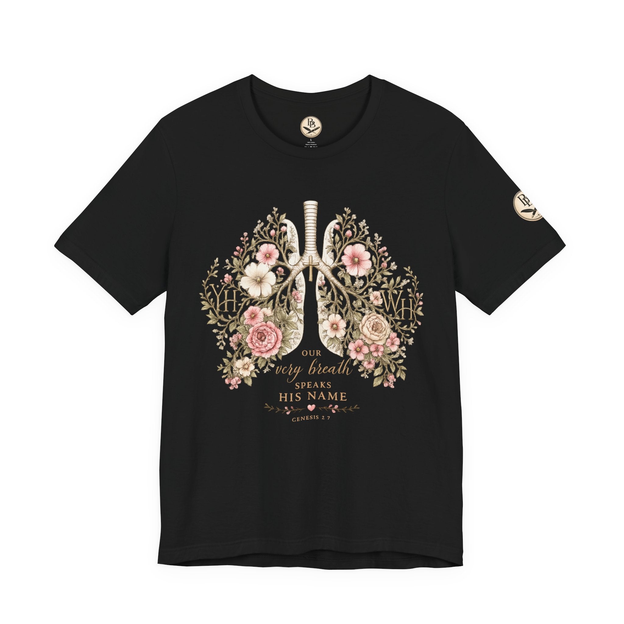 Every Breath Speaks His Name -- Genesis 2:7 (Botanical Lung Design)