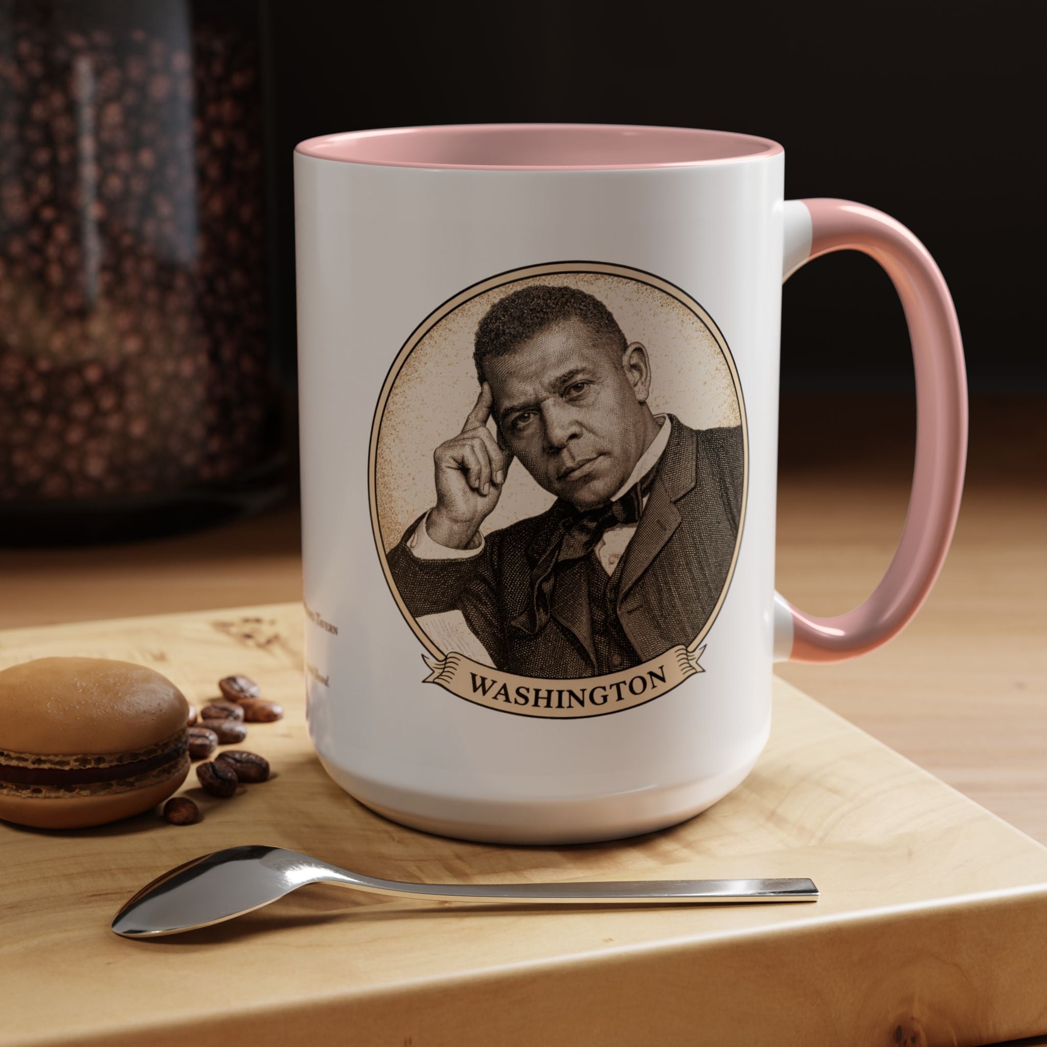 Washington -- The Thinker & Booker -- Ceramic Mug