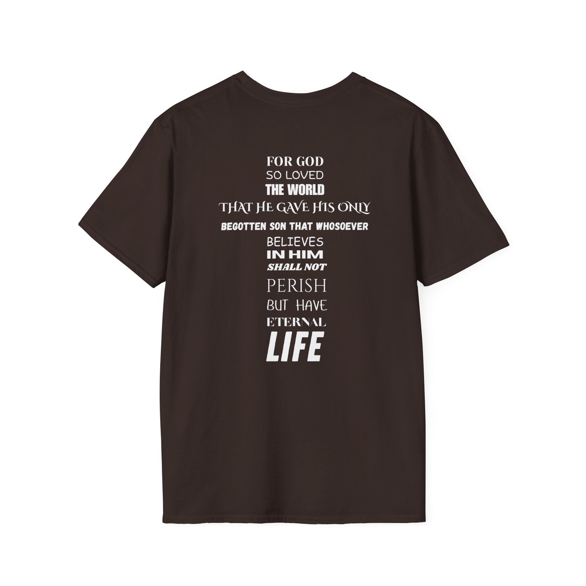 The Foundation — John 3:16 — In Plain Clothes Tee