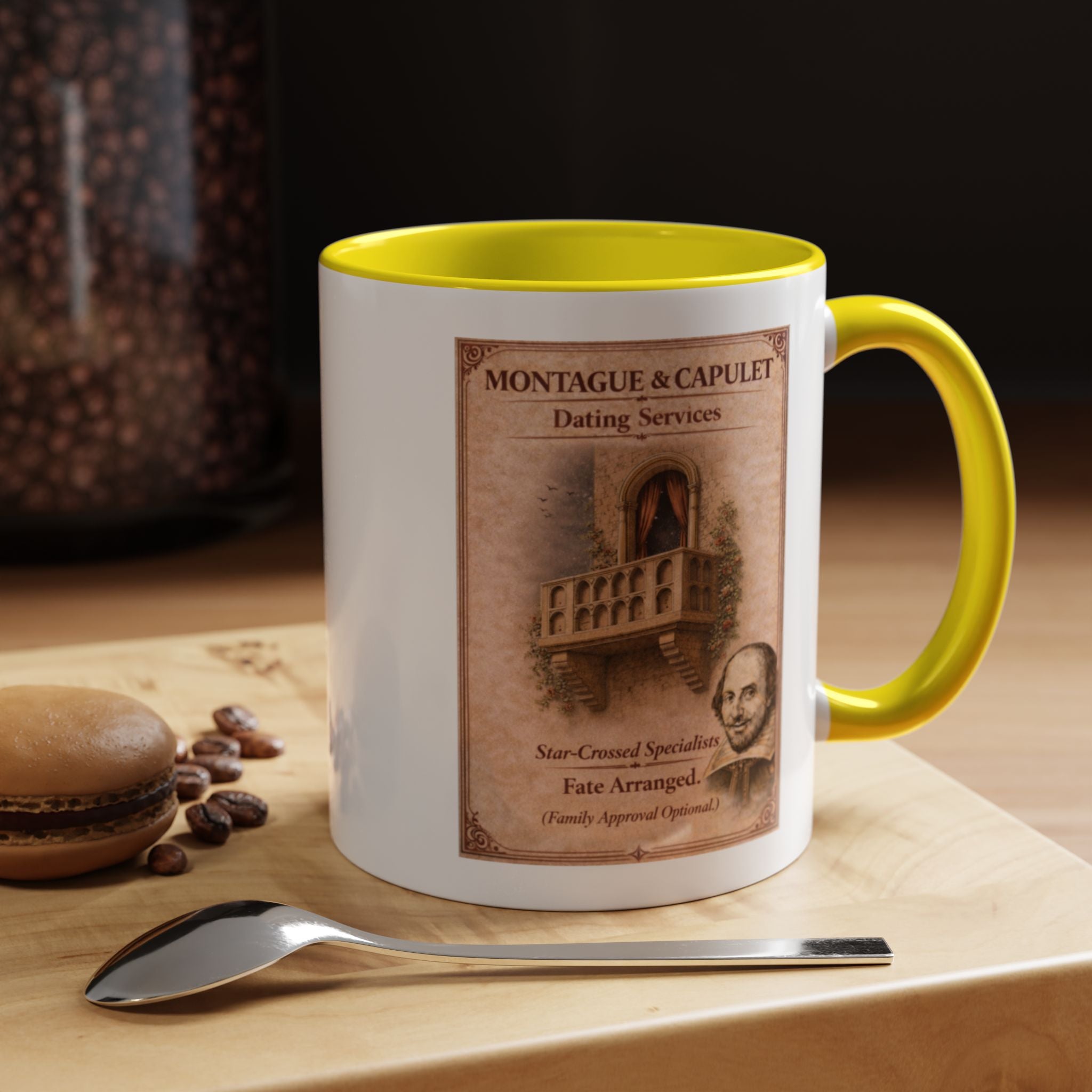 Montague & Capulet Dating Services Mug