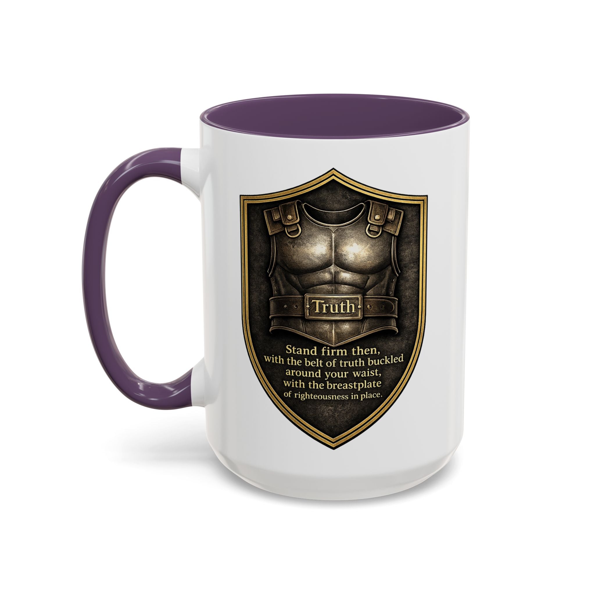 Ephesians 6:14 Coffee Mug — The Foundation Collection (15 oz)