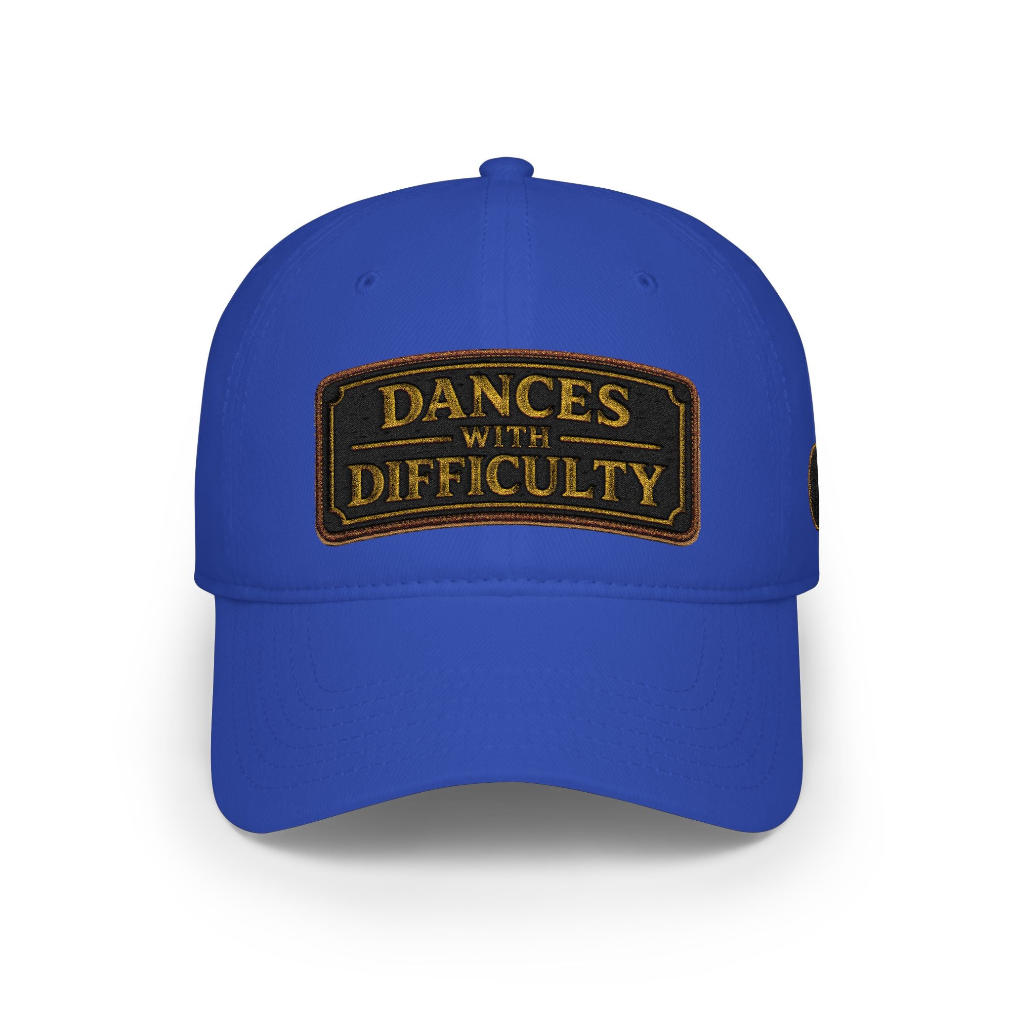 Dances With Difficulty™ Heritage Patch Hat -- A Celebrating Mediocrity Original from Bard & Beyond