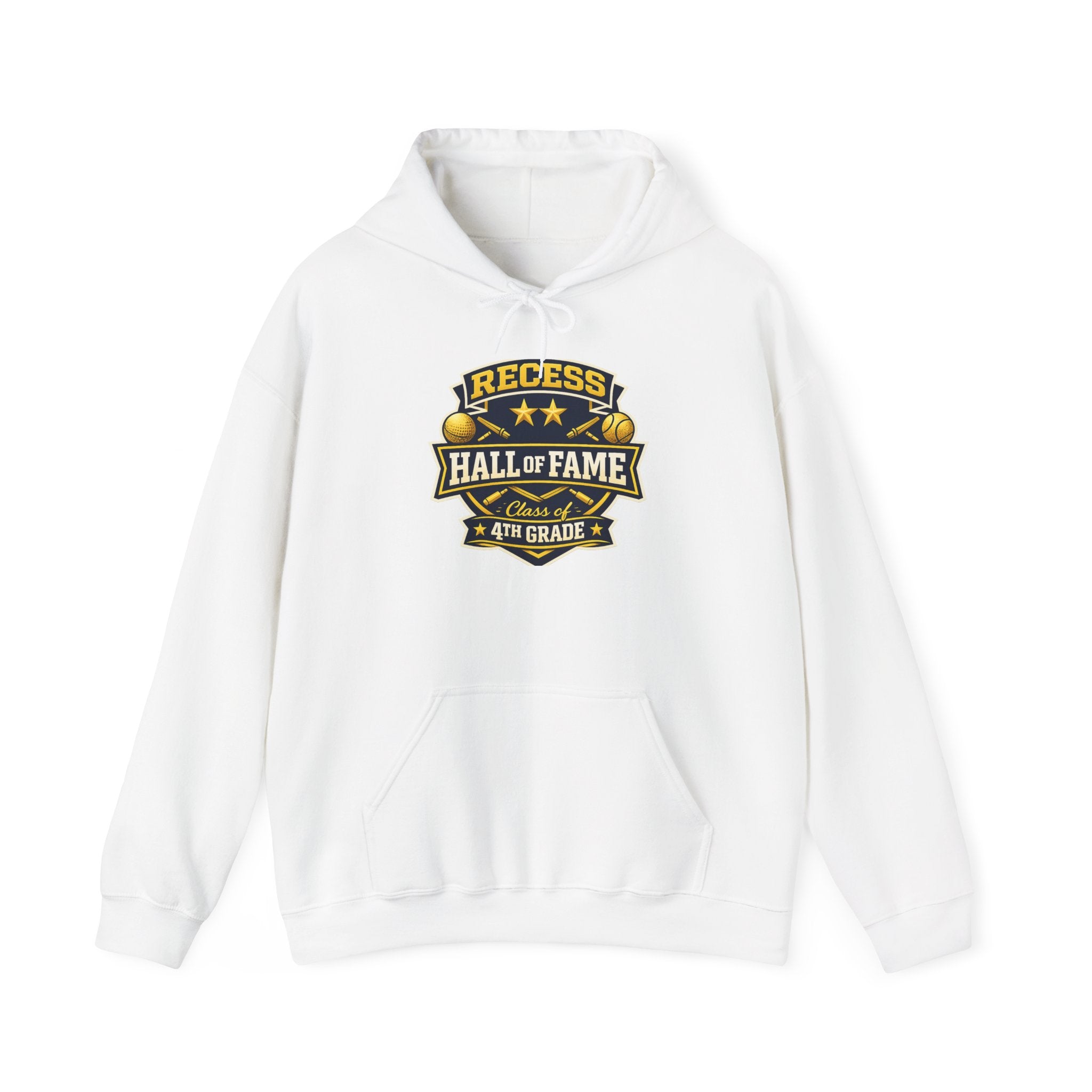 Recess Hall of Fame Hoodie -- Class of 4th Grade