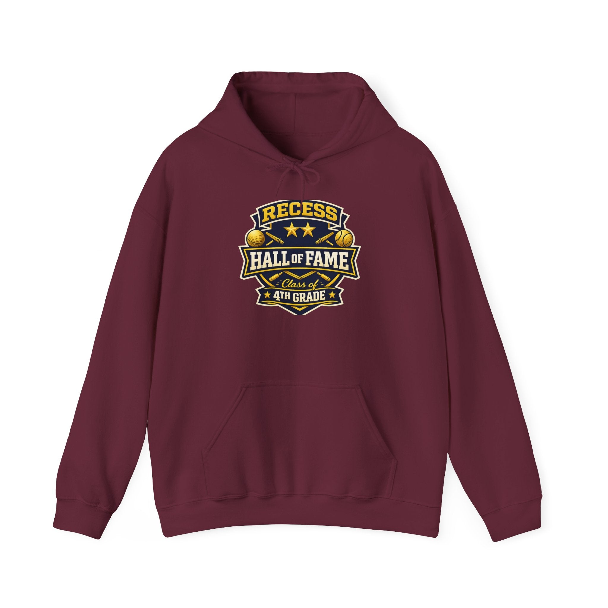 Recess Hall of Fame Hoodie -- Class of 4th Grade