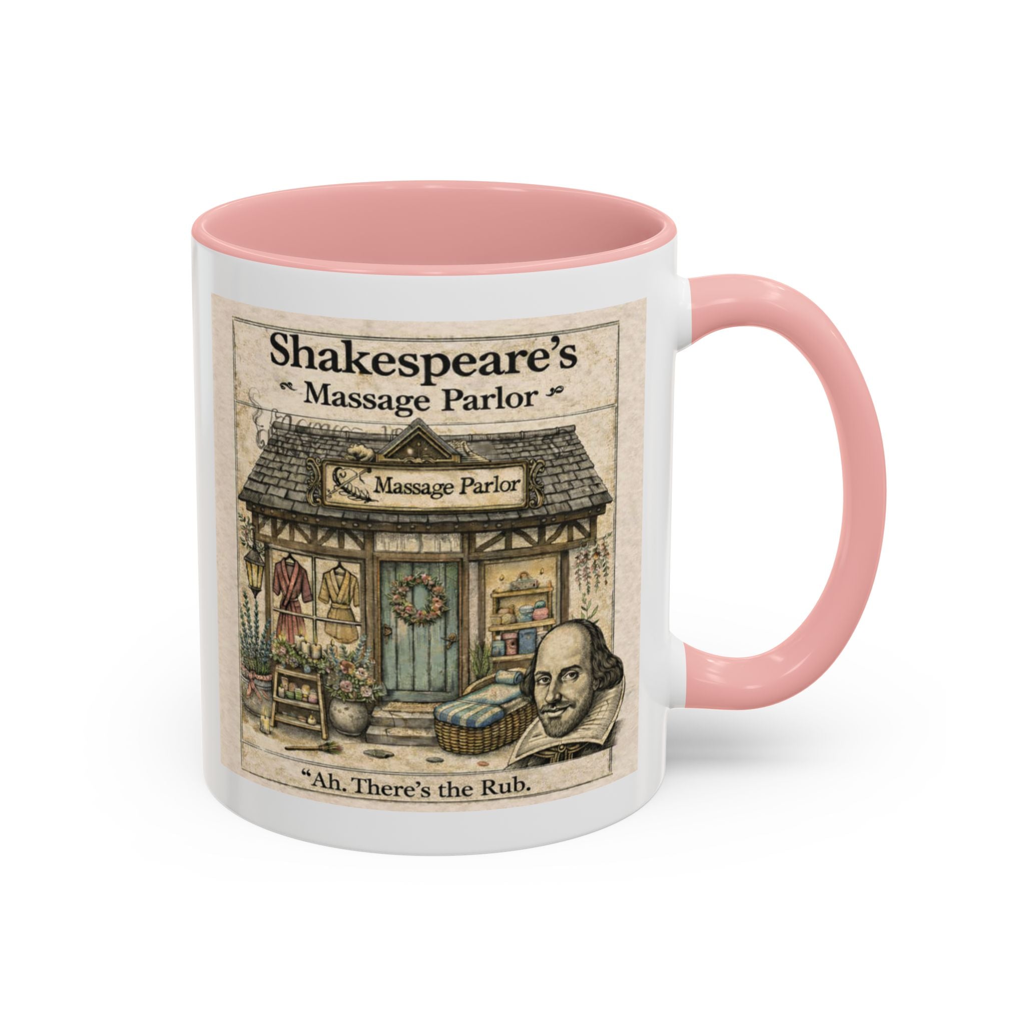 Shakespeare's Massage Parlor Mug