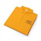 MATT 28:6 -- Embroidered Dress Polo  In Plain Clothes (Light Colors)