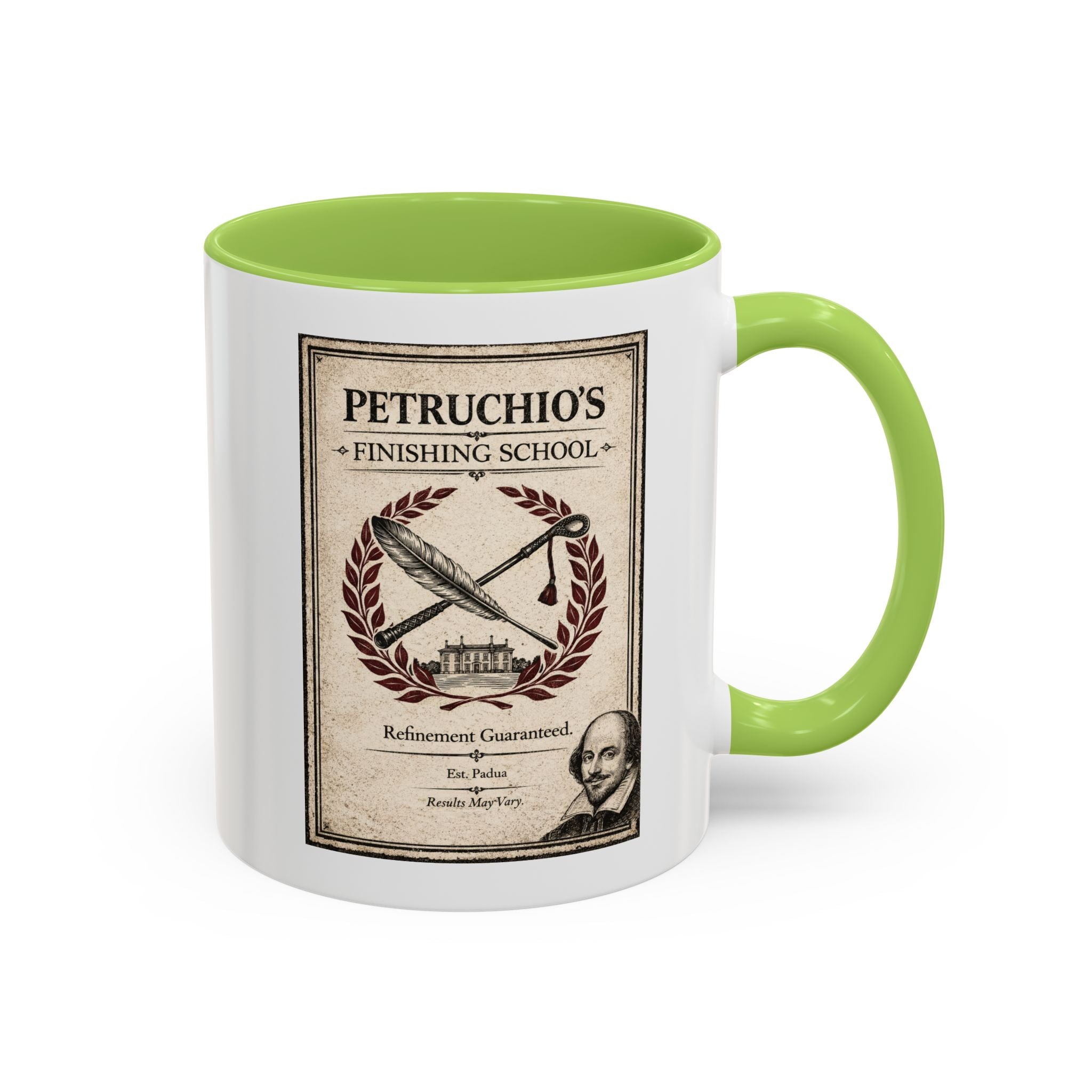 Petruchio's Finishing School Mug