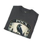 Poe’s Bird Sanctuary T-Shirt – Vintage Literary Humor Tee