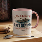 Sam Clemens' Raft Rental Mug