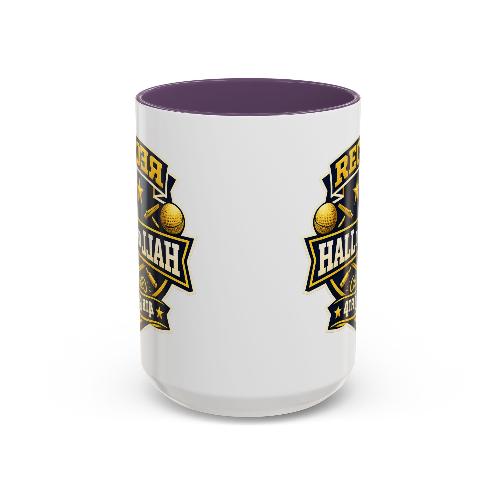 Recess Hall of Fame Coffee Mug — Class of 4th Grade Accent Mug (11/15oz)