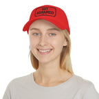 Not Ashamed — Romans 1:16 — Embroidered Cap | The Foundation Collection (Light Colors)