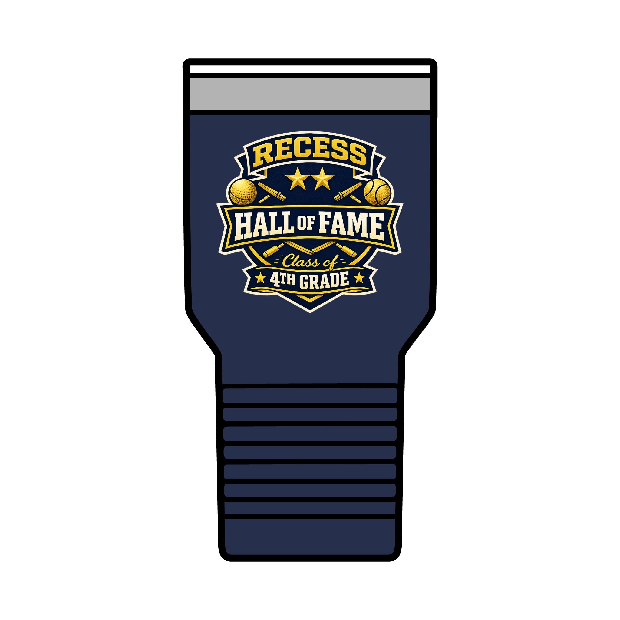 Recess Hall of Fame 30oz Insulated Tumbler — Class of 4th Grade