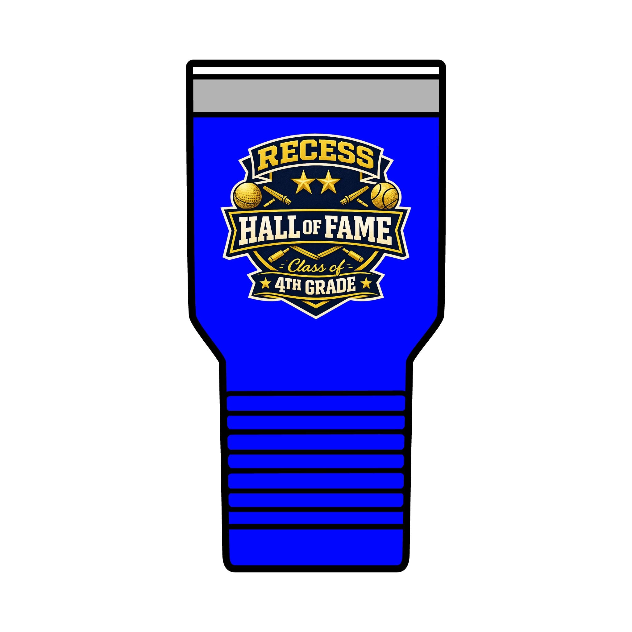 Recess Hall of Fame 30oz Insulated Tumbler — Class of 4th Grade