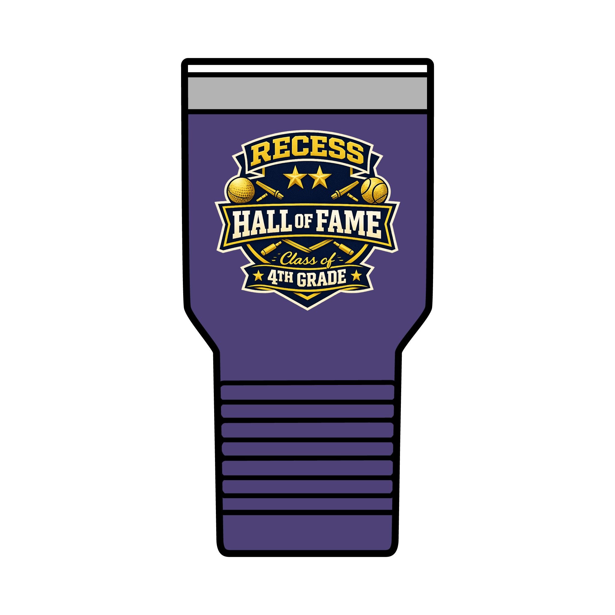 Recess Hall of Fame 30oz Insulated Tumbler — Class of 4th Grade